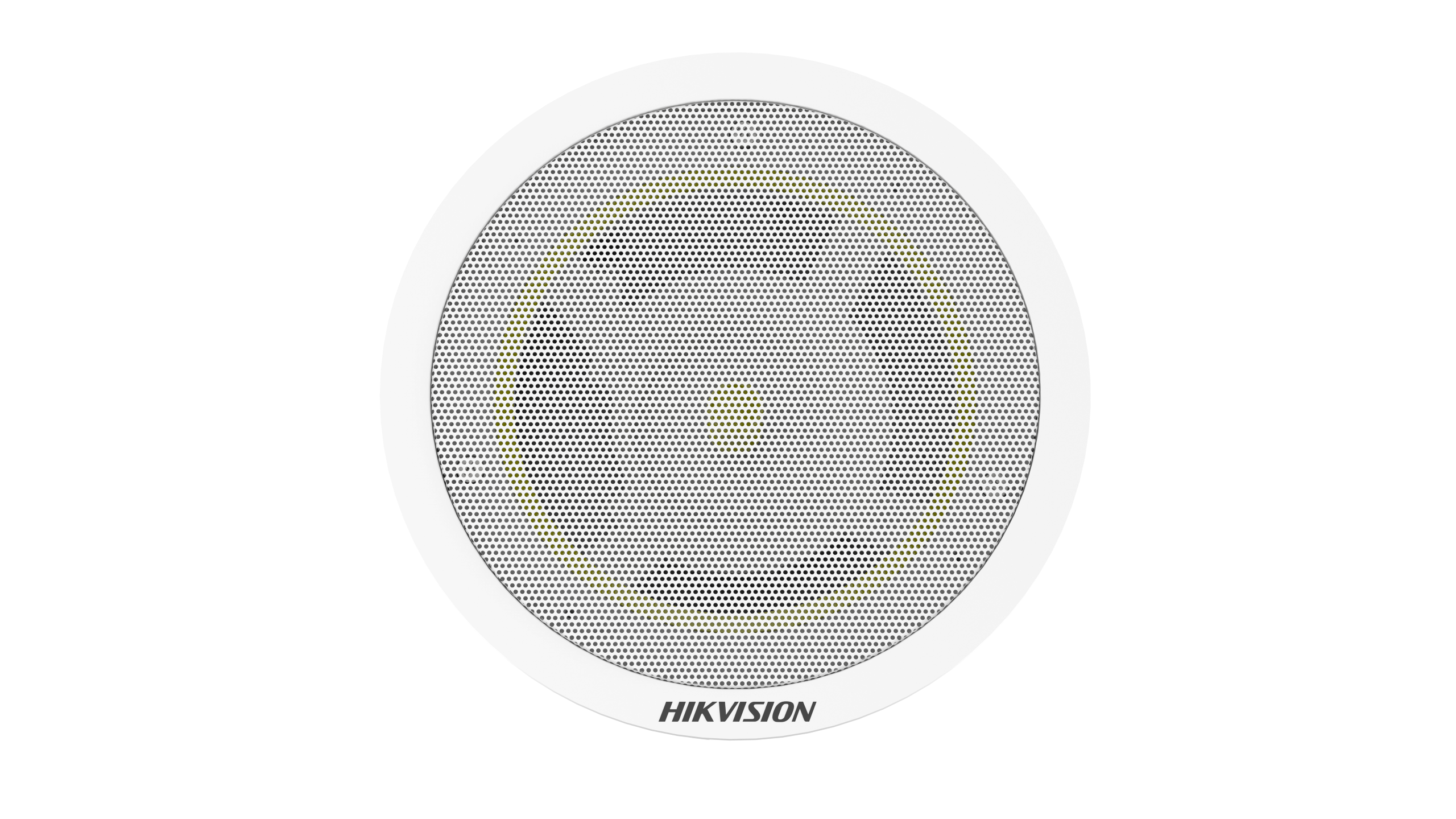 Hikvision 天井埋込型ネットワークスピーカー 正面